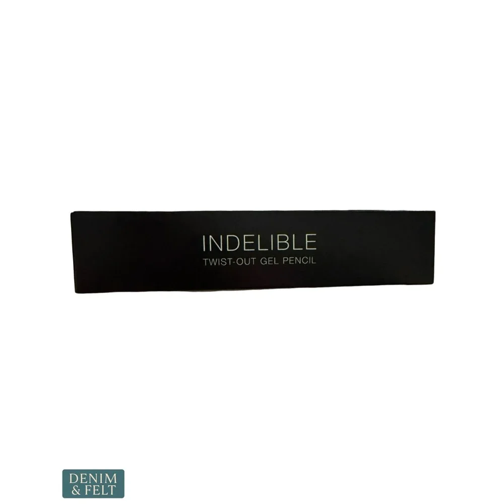 NEW Jacqueline Kalab Indelible Eyes Gel Eyeliner Pencil Waterproof Stone Brown